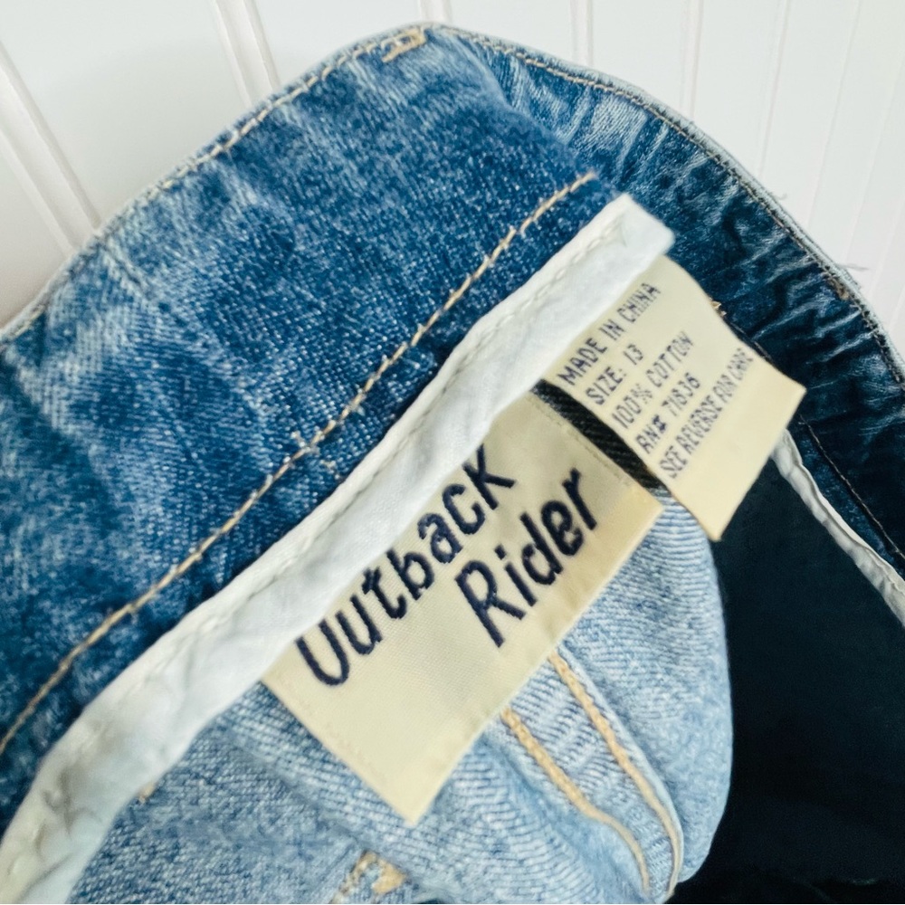 Outback Rider Y2K High Rise Mom Jean Shorts - Picture 6 of 6